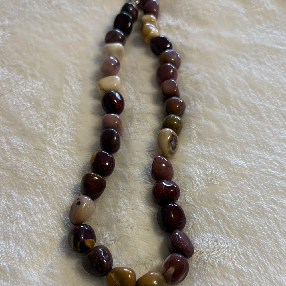 Elegant Multi-Color Stone Necklace